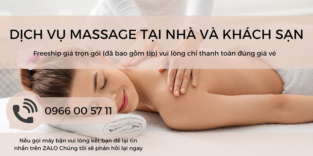 Lịch đặt massage tại nhà linh hoạt theo thời gian của khách hàng
